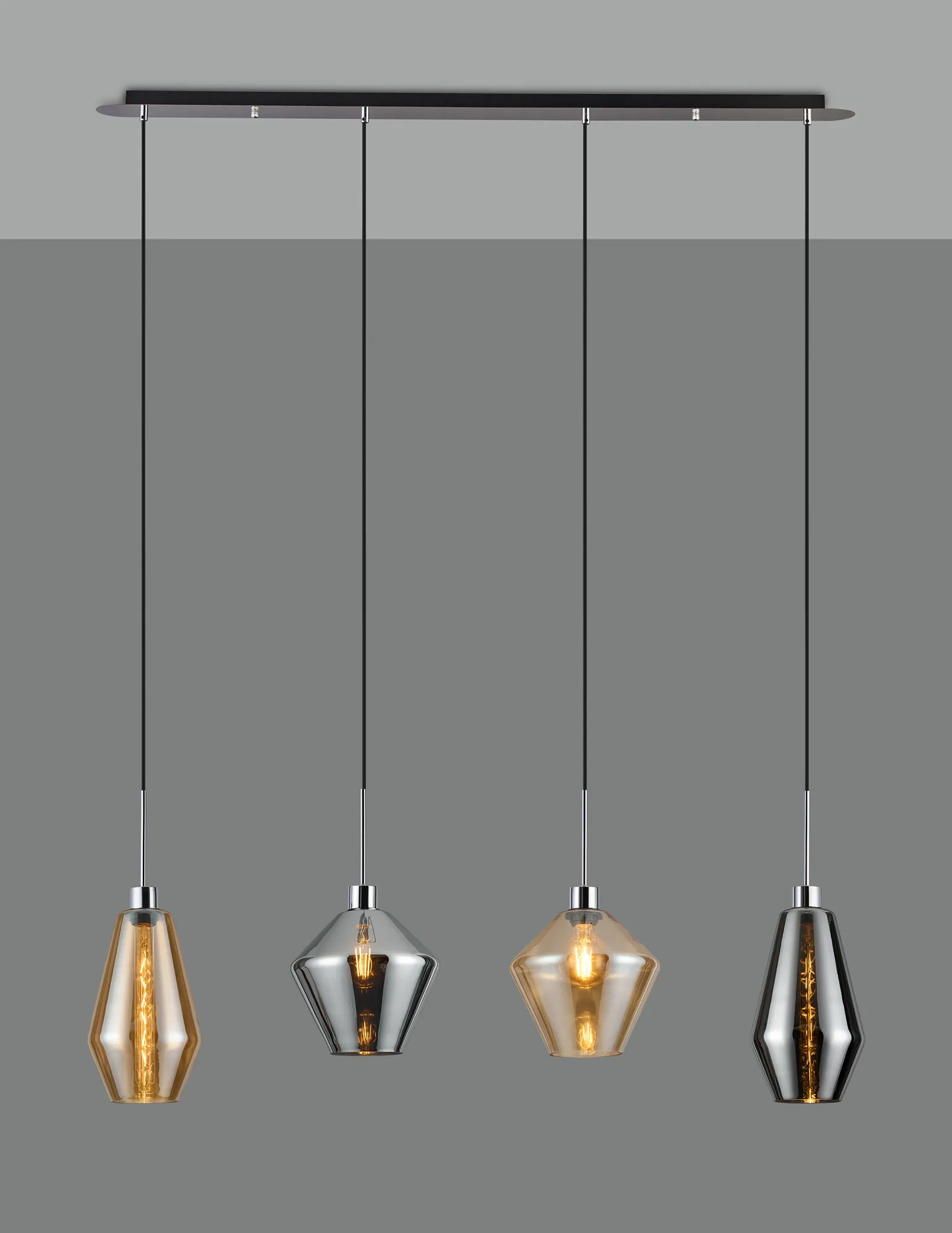 Lori Polished Chrome Ceiling Lights Deco Linear Fittings Lori Polished Chrome Ceiling Lights Deco Linear Fittings